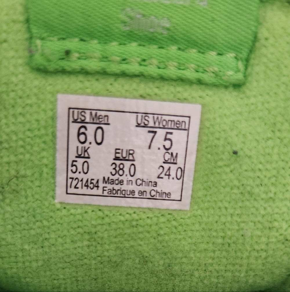 Vans Neon Green Sk8-hi - Picture 8 of 8